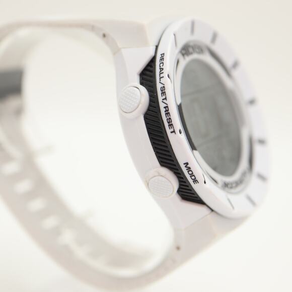 Rider by Rockwell Mens White Digital Sport 49mm Watch Chrono Alarm New Battery - Picture 8 of 12